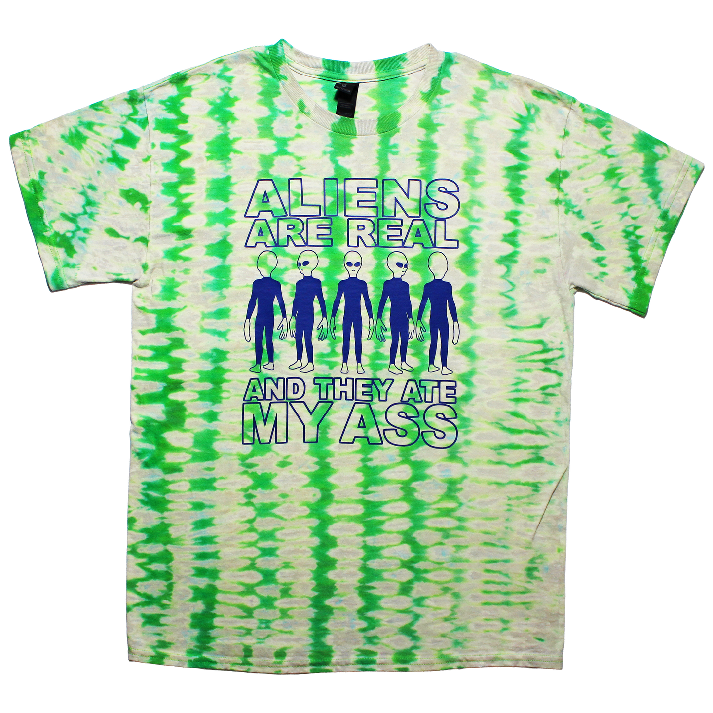 ALIENS ARE REAL AND THEY ATE MY ASS