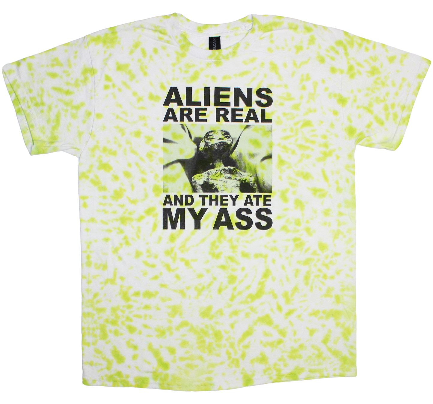 ALIENS ARE REAL AND THEY ATE MY ASS