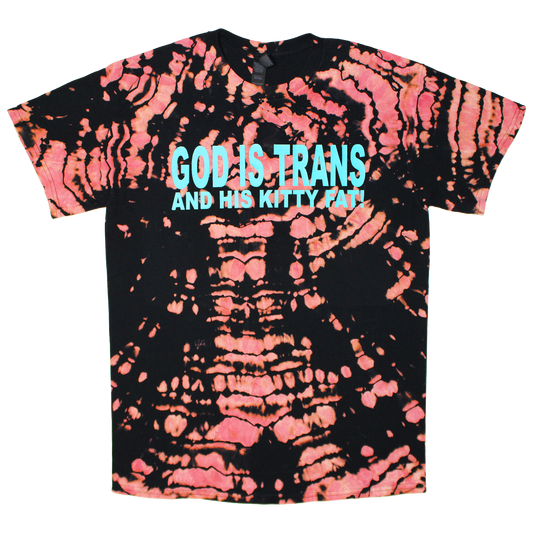 GOD IS TRANS AND HIS KITTY FAT!